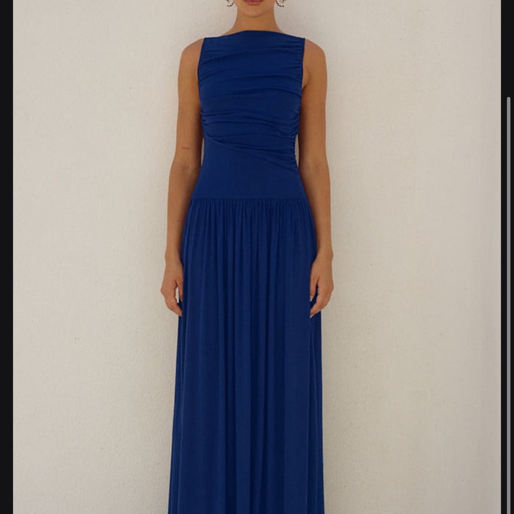 NALLA MAXI DRESS - ROYAL